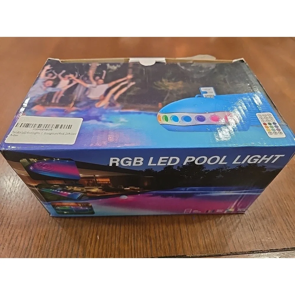 LED Pool Lights,18W Smart RGB Dimmable Underwater Pool Light with APP Control...